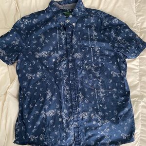 Short sleeve button down from American eagle.